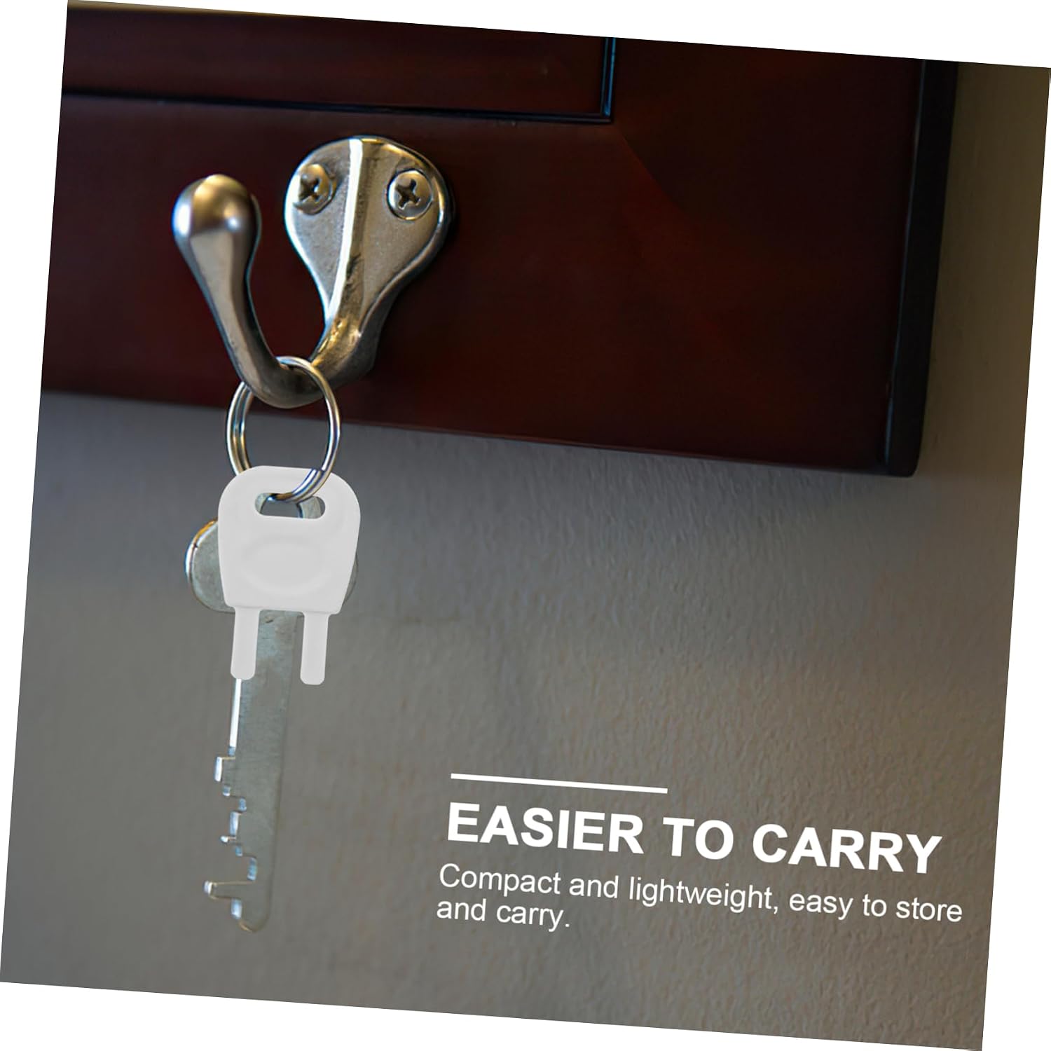 GLEAVI Toilet Paper Dispenser Key Replacement Set 2pcs Roll Paper Dispenser Keys for Commercial and Home Use for Easy Access