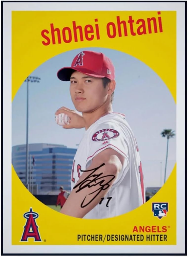 2018 Topps Archives Baseball #50 Shohei Ohtani Rookie Card