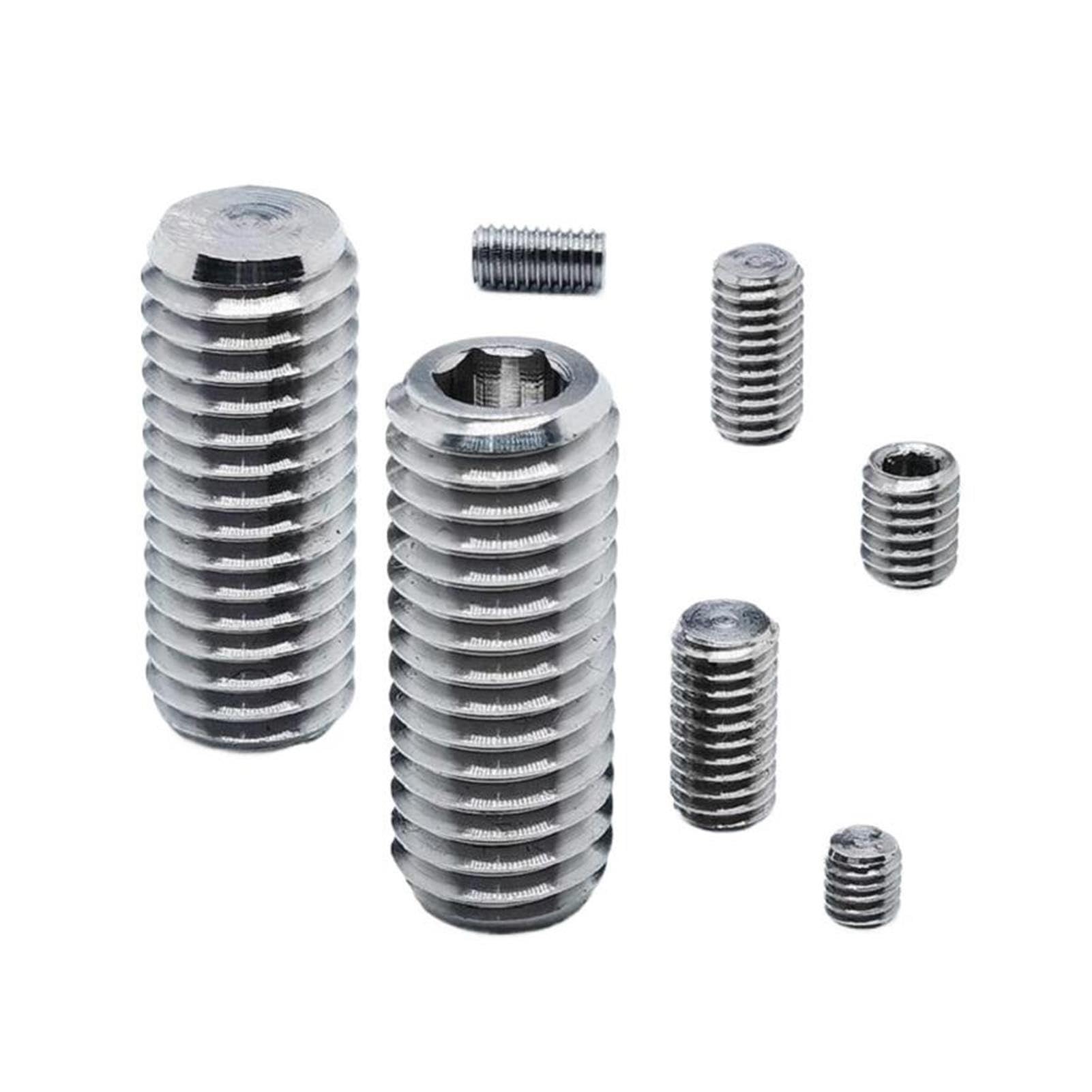 Vis sans tête hexagonale alliage titane plat