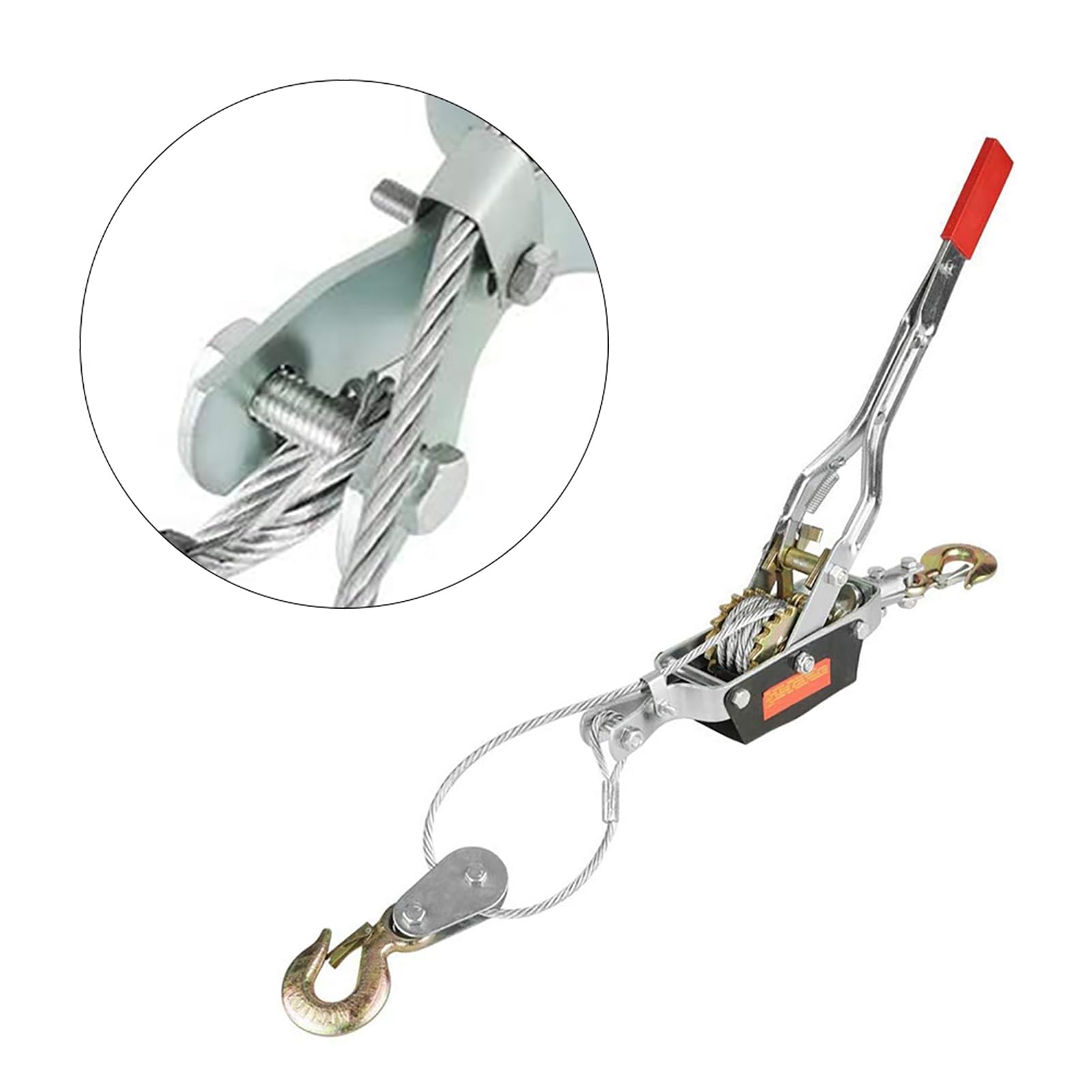 Extractor Manual de Cuerda de Alambre 2/4T, Herramienta de Apriete, Mini Tensor, Herramienta de Elevación de Doble Gancho (JUE)