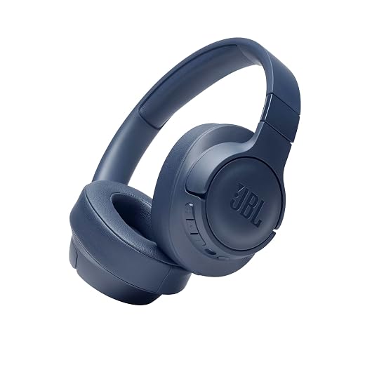 JBL Tune 760NC - Wireless Over-Ear Active Noise Cancelling Headphones, Up to 50 Hours of Battery Life - Blue