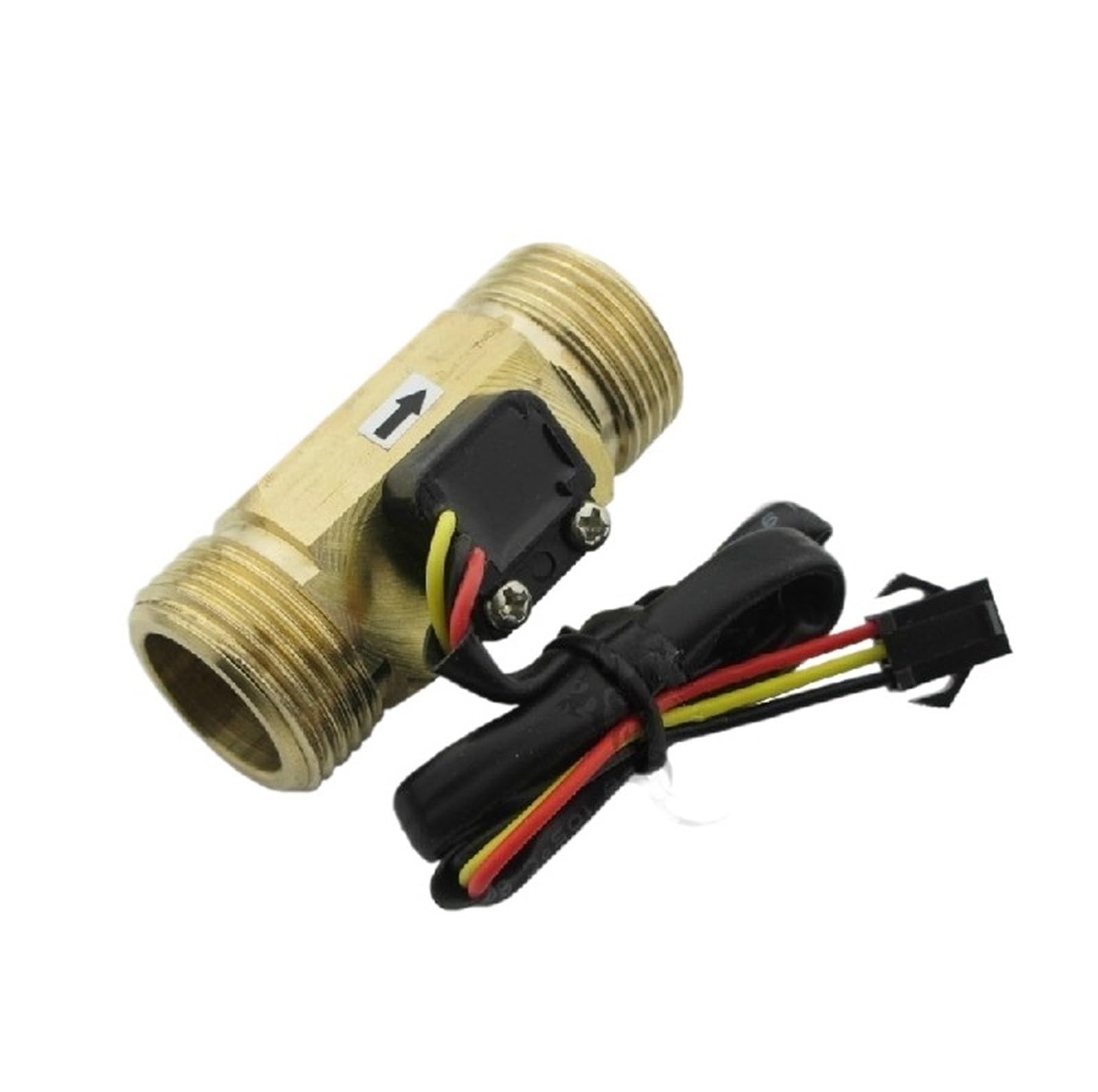 Flow Sensor Meter Digital Pipeline Water Flow Meter Flowmeter Flow Sensor Inductive Switch Counter Indicator Copper G3/4