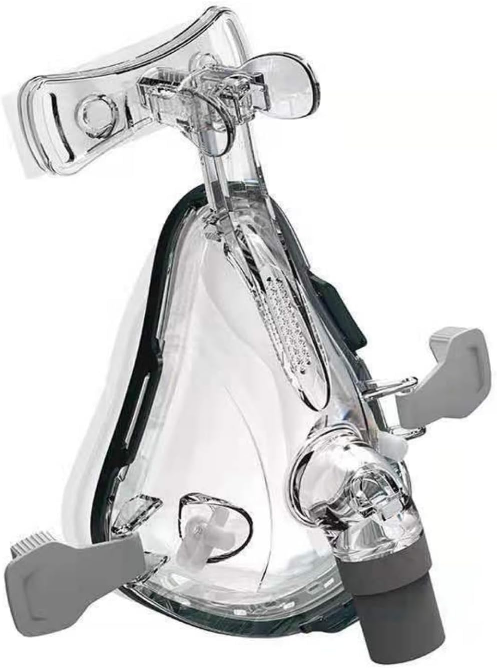 Universal Replacement Full Face Cushion Full Set Include Headgear, Elbows, Frame, Full Face Supplies to Improve Wearing Comfort (M)