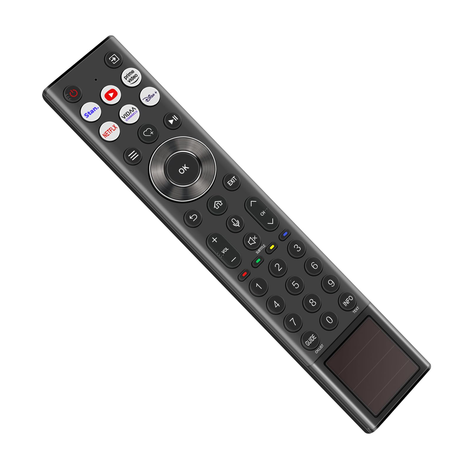 ERF6D66H Télécommande vocale de Remplacement Compatible avec HISENSE TV