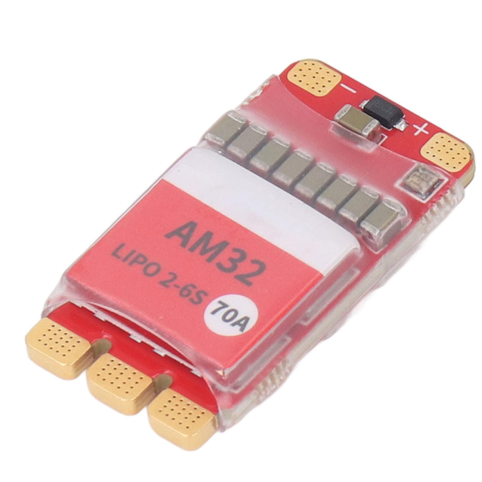 FTVOGUE Elektryczny Regulator Prędkości PCB Bezszczotkowy ESC 70A 2 do 6S Lipo AM32 Oprogramowanie Sprzętowe 128KHz PWM Regulowany BEC do Wyścigów Dronów FPV Sterowanie Silnikiem Wielowirnikowym