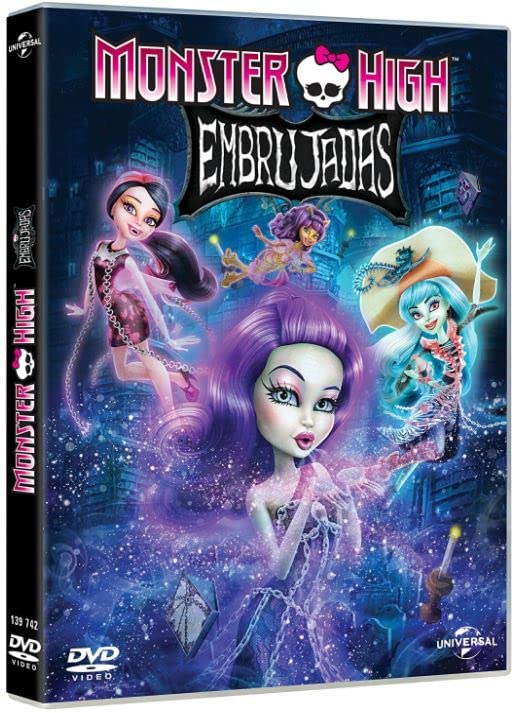 Monster High Haunted DVD Spanish Artwork Region 1A