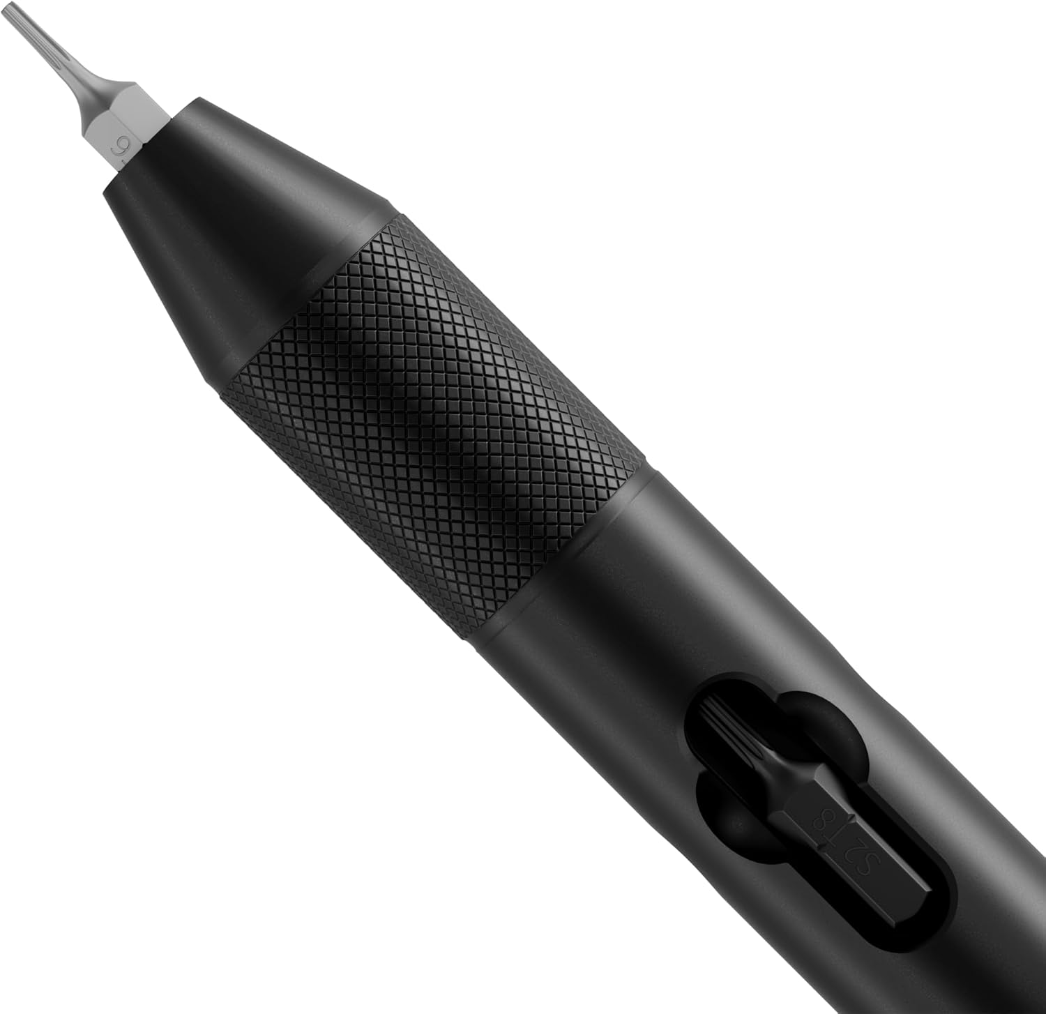 Off-Grid Knives - BULLET V2 Multi-Use Bit Driver for EDC, S2 Steel T6/T8/T10 Torx Bits, Ceramic Bearing Swivel, Aircraft Aluminum, Fits 1/4 Inch Bits for Knives, Handymen, DIY, Mechanics & Technicians