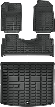 for Chery Jetour T1 2024-2026 Car Floor Mat Trunk Mats TPE Floor Mats & Cargo Liner All Weather Trunk Mats Floor LinerSet 4PCS