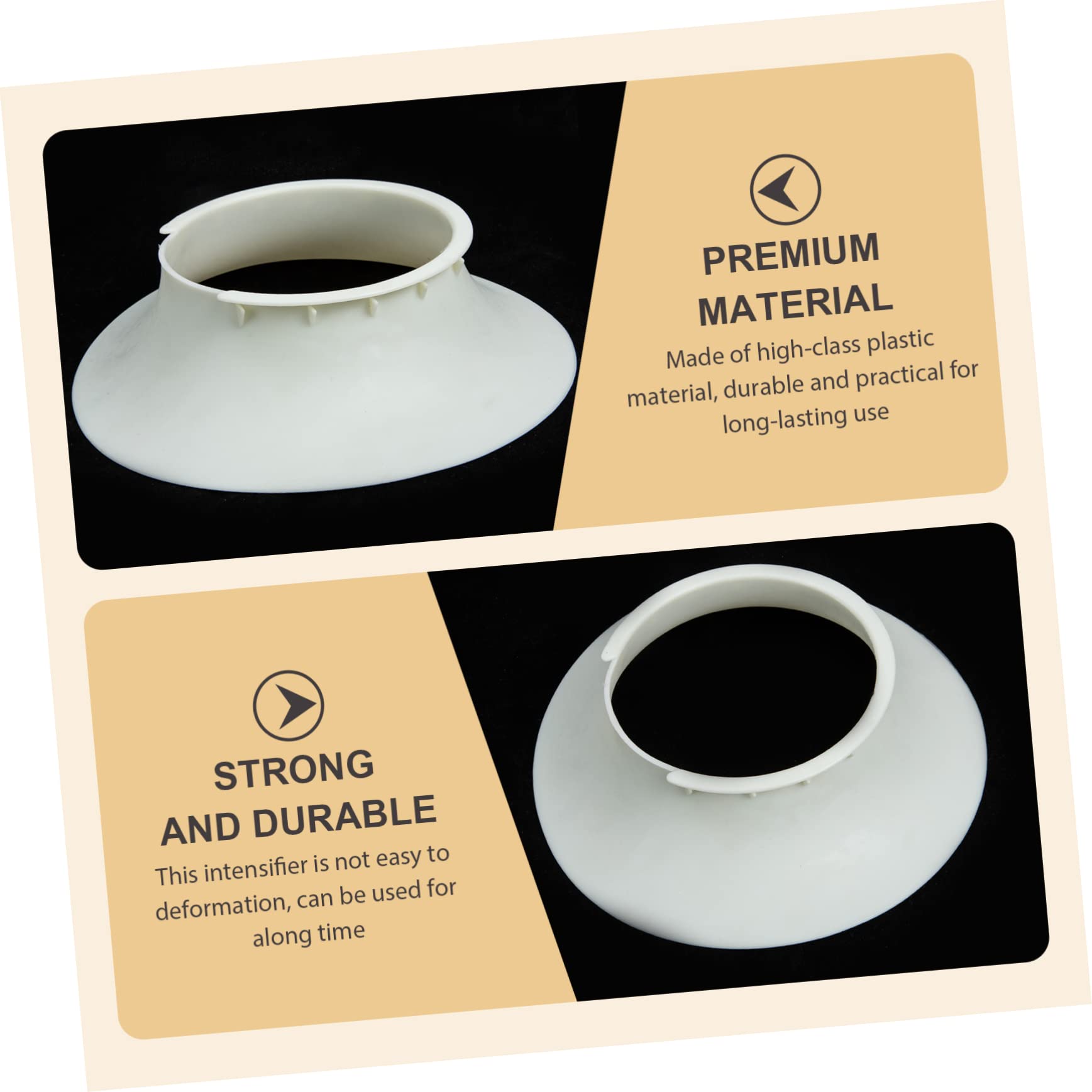 FAVOMOTO 2pcs Sound Hole Enhancer Guitar Timbre Amplifier for Acoustic Guitars Plastic Intensifier Accessory