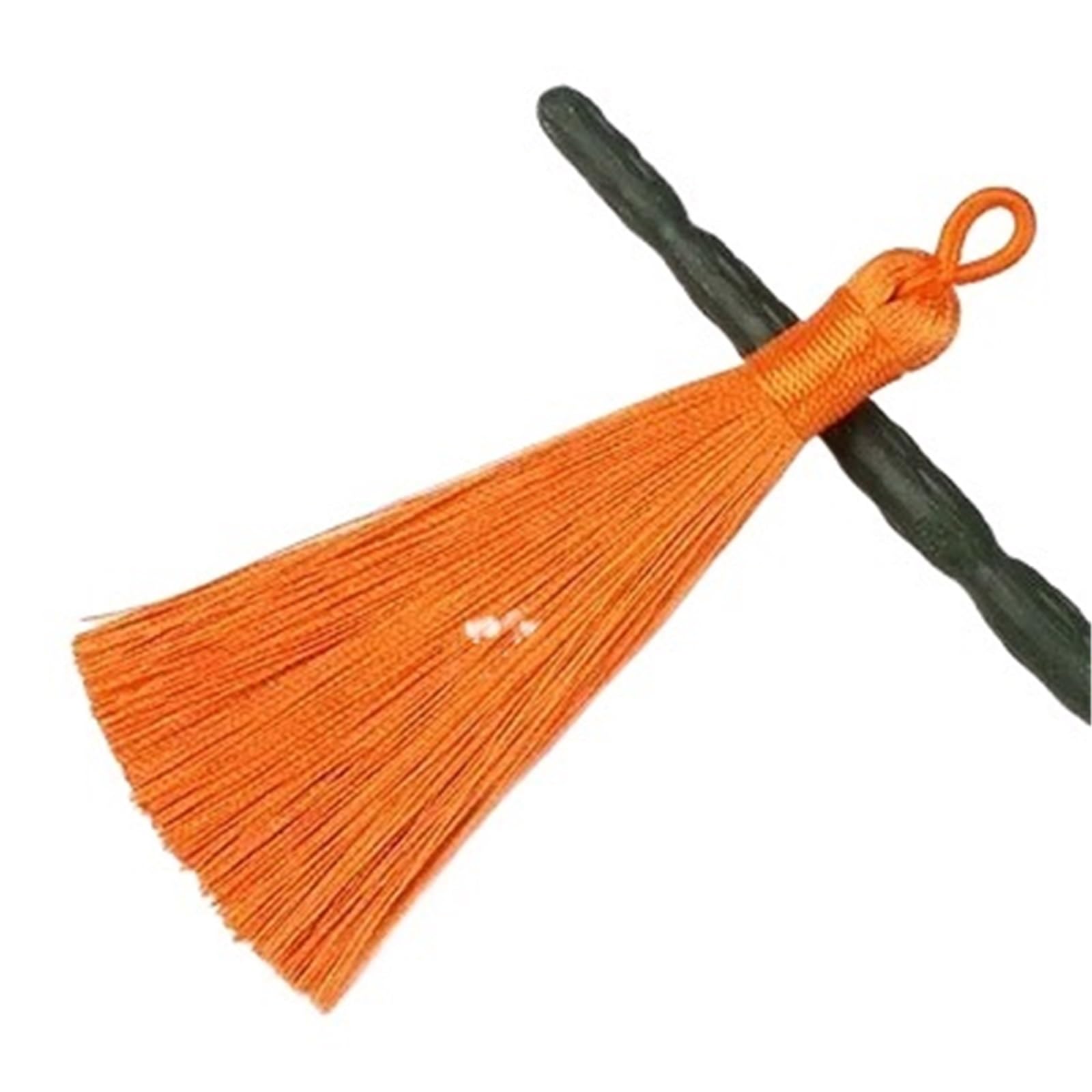 Handmade Silk Tassels with Loop 8cm for Bookmark Keychain Craft