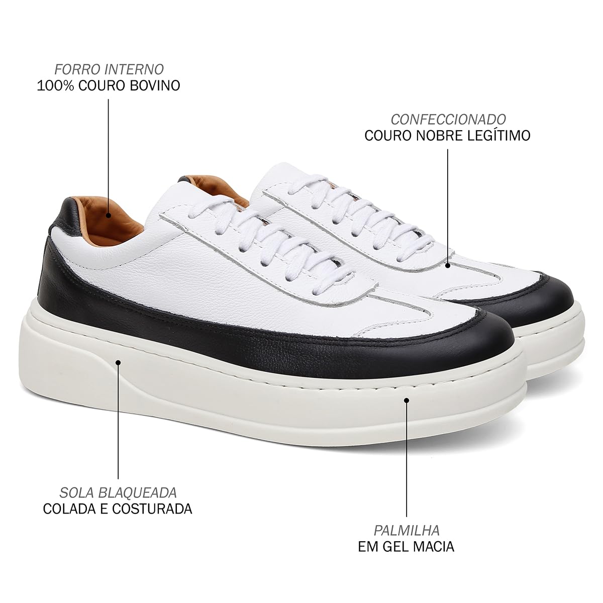 Tênis Masculino Em Couro Dia Dia Passeio Branco Moderno Leve em promoção! Veja a oferta e mais achadinhos de Tênis 9 Hoje é o melhor dia para comprar Tênis Masculino Em Couro Dia Dia Passeio Branco Moderno Leve com aquele preço maroto! Promoção! Aproveite a oferta! 9