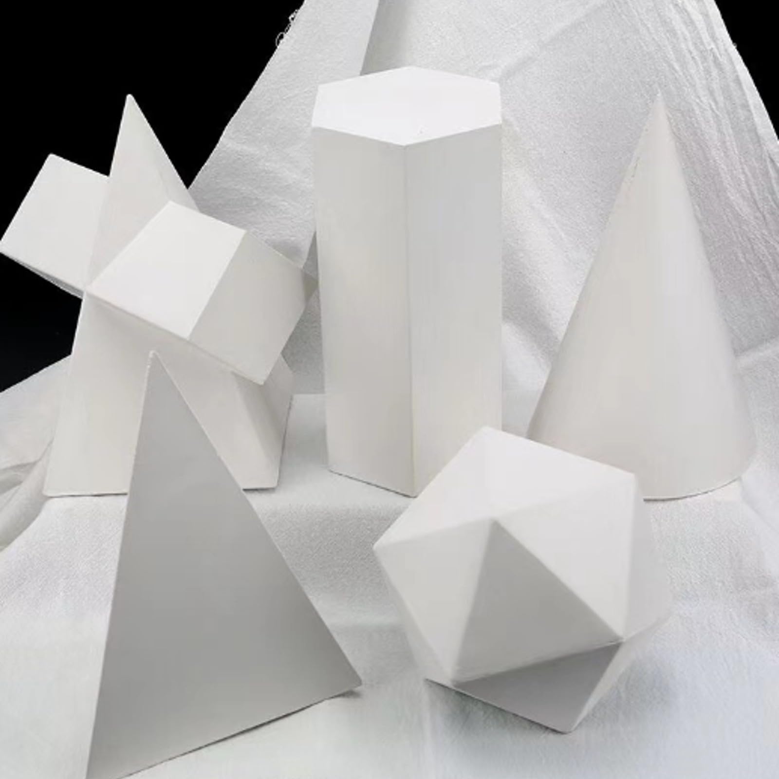 16 Pièces Gabarit Cercle Académique | Formes Géométriques Simples, pr étude d'objs