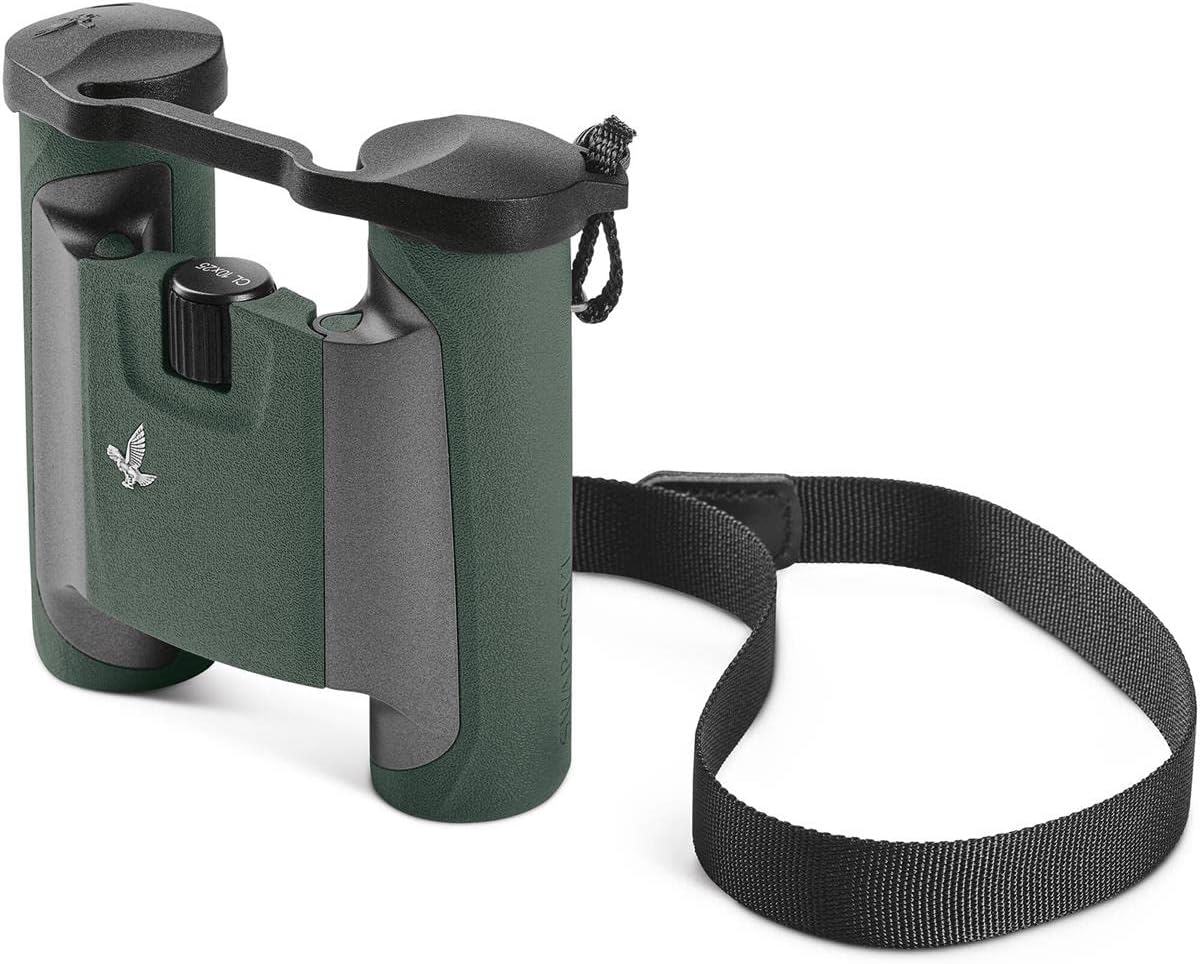 SWAROVSKI OPTIK 8x25 CL Pocket Binoculars with Twist-in Eyecups and Large Field of View (Green, Wild Nature Field Bag) - Image 6