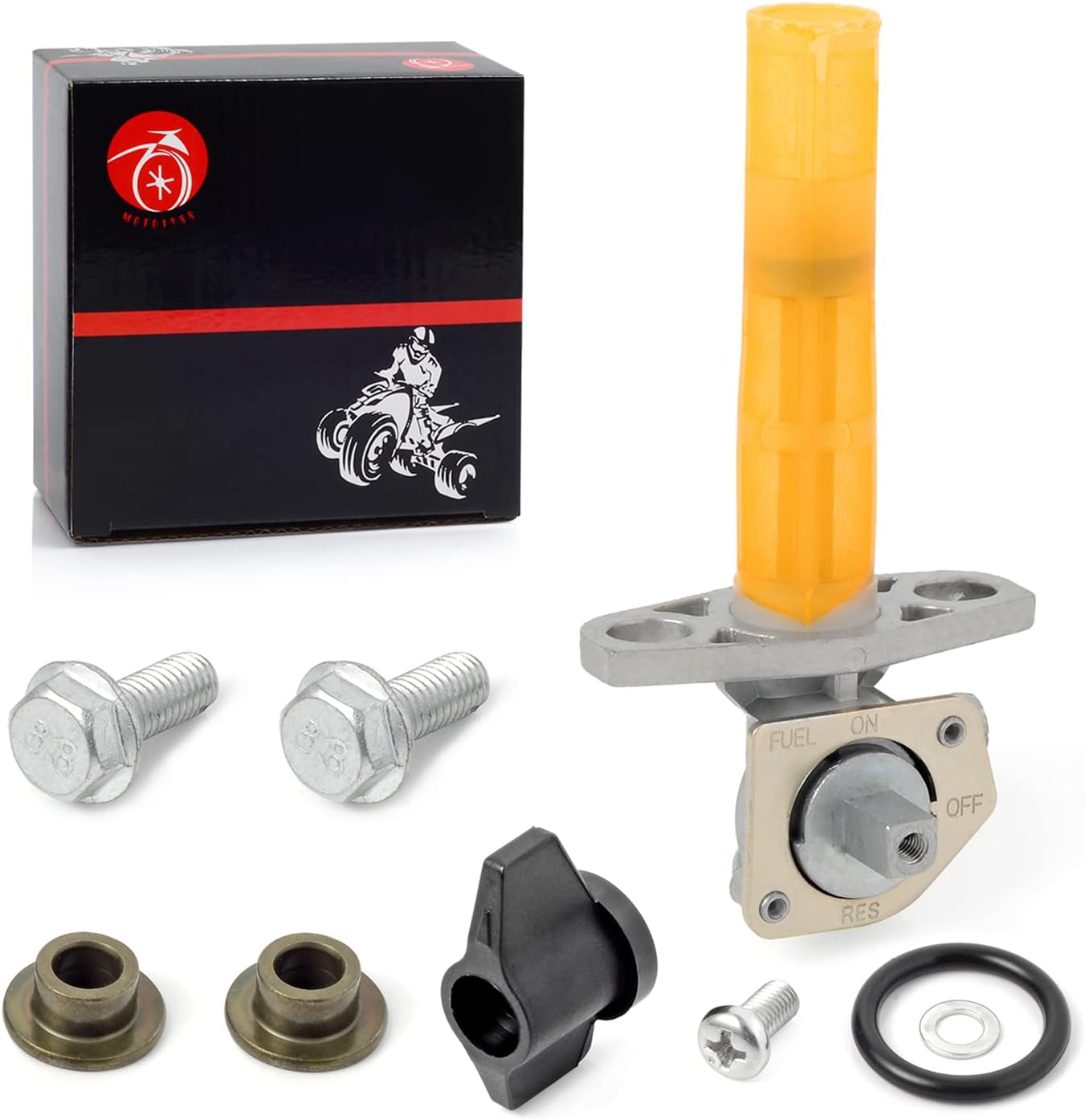 Fuel Valve Petcock & Lever For Honda TRX450R TRX450ER 2008 2009 2010 2011 2012 2013 2014 16950-HP1-A01