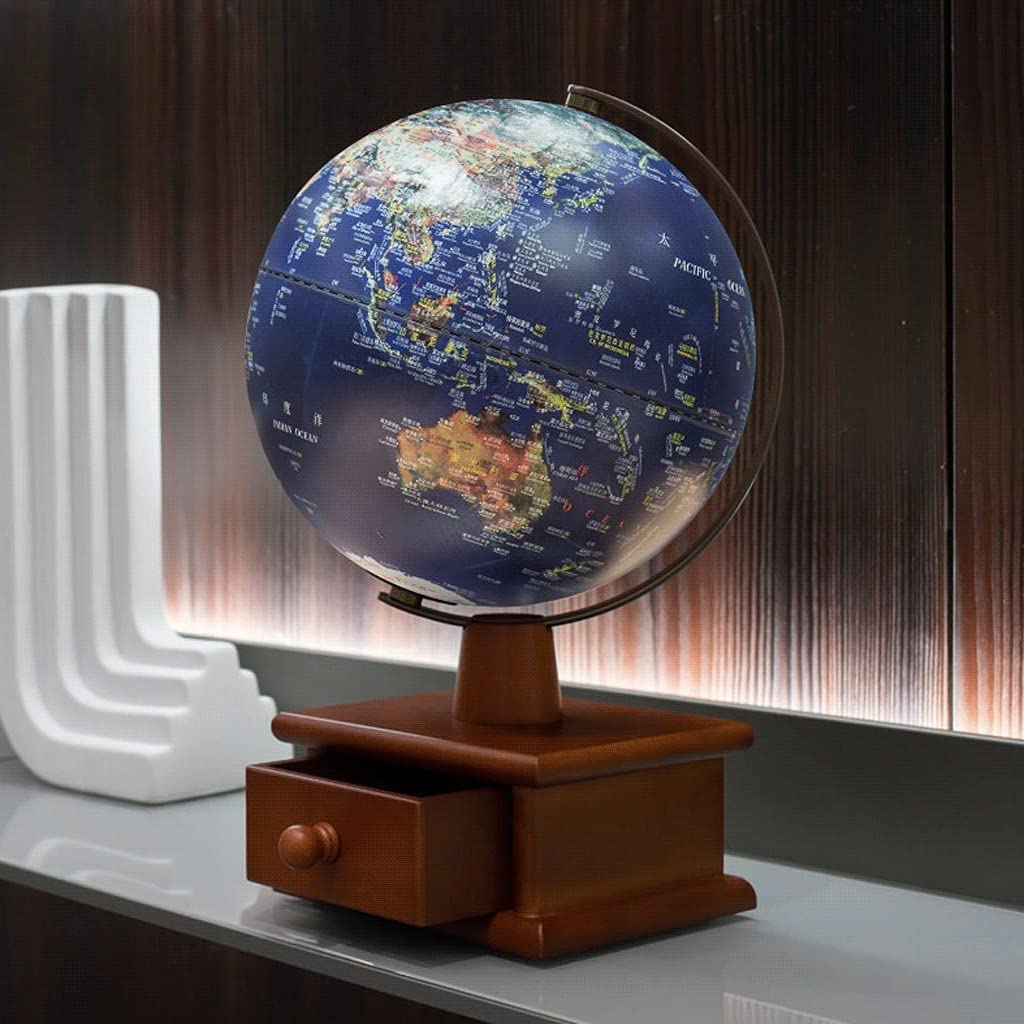 8-calowy globus edukacyjny Ar World z uchwytem na szufladę i...(B)