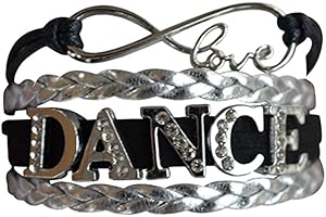 Infinity Dance Charm Bracelet: Elegance for Every Dancer