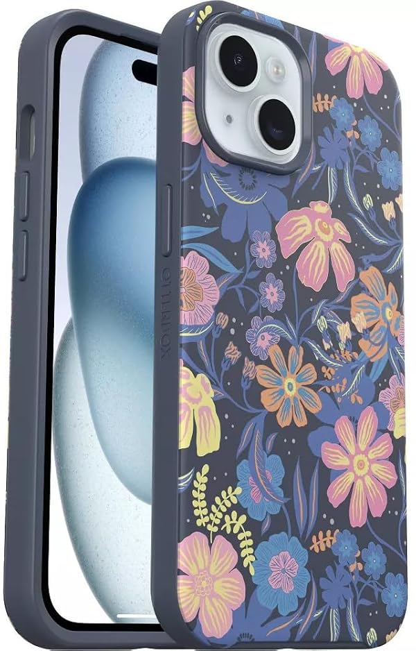 OtterBox iPhone 15 Pro (ONLY) Symmetry Series+ Case - Fairy Fauna, Snaps to MagSafe, Ultra-Sleek, Raised Edges Protect Camera & Screen - Non-Retail Packaging by OtterBox - Used condition - US$22.92