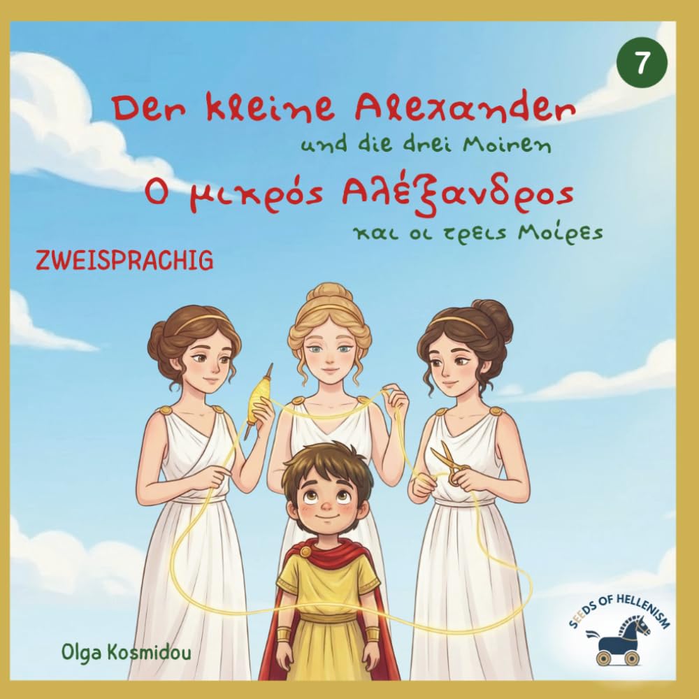 Der kleine Alexander und die drei Moiren – Ο μικρός Αλέξανδρος και οι τρεις Μοίρες: Zweisprachiges Bilderbuch Griechisch–Deutsch, inspiriert von der ... aus der Kindheit Alexanders des Großen)
