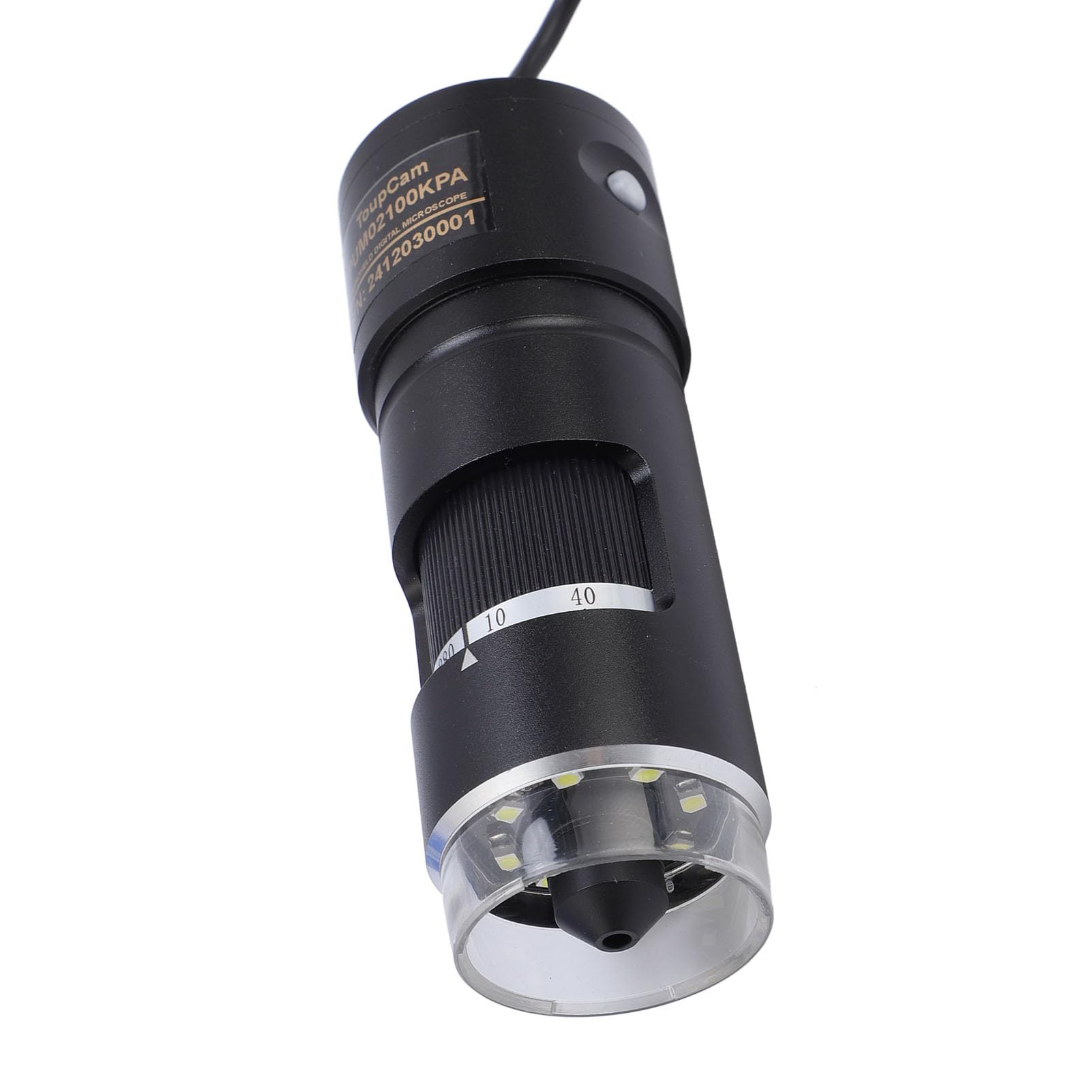 KIMISS Tragbare USB-Digitalmikroskopkamera mit 10- Bis 280-facher Vergrößerung und 8 LED-Beleuchtung für PC und