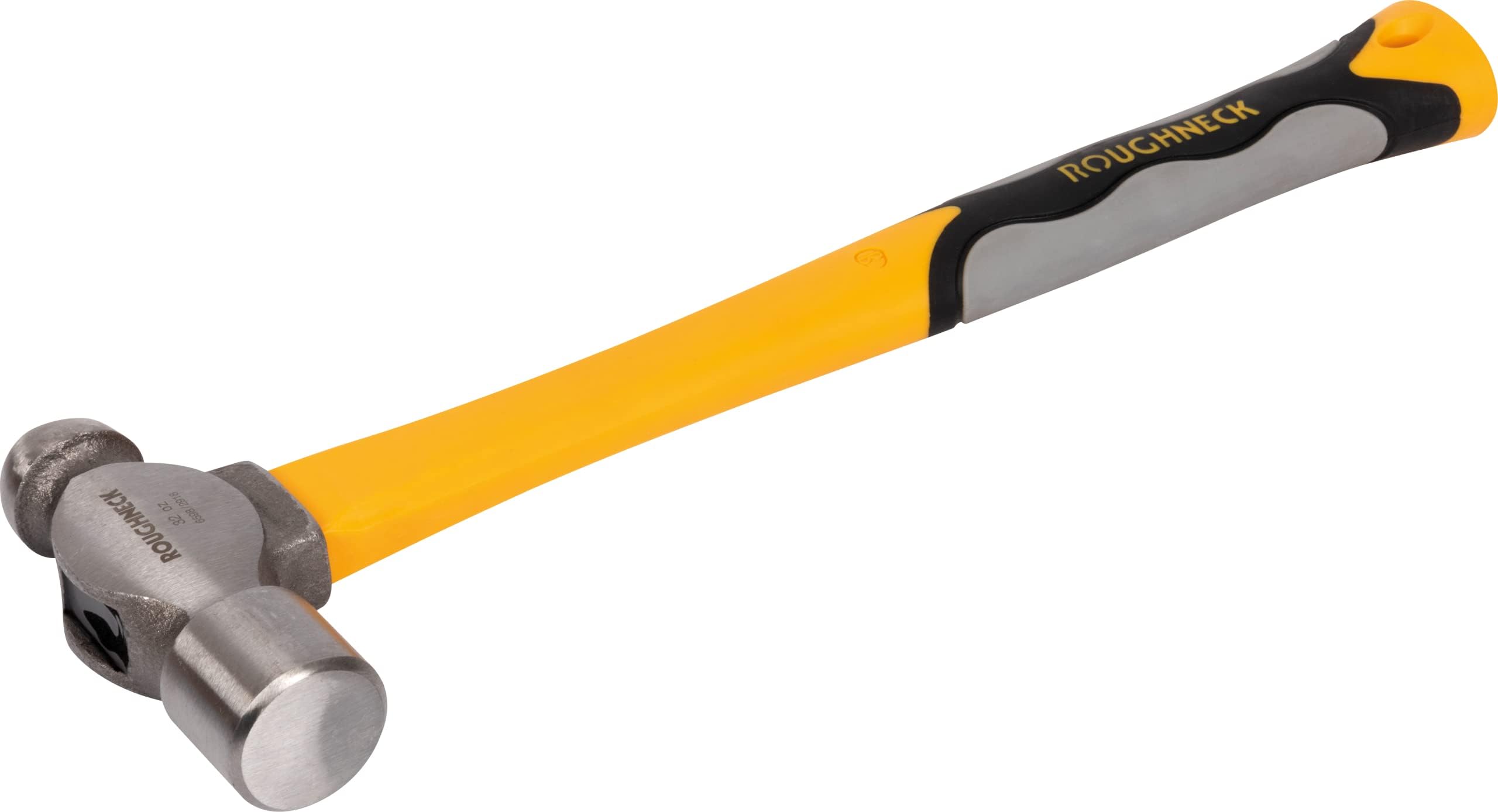 Roughneck ROU61478 Ball Pein Hammer With Heat Treated Alloy Steel Head 32oz/907g