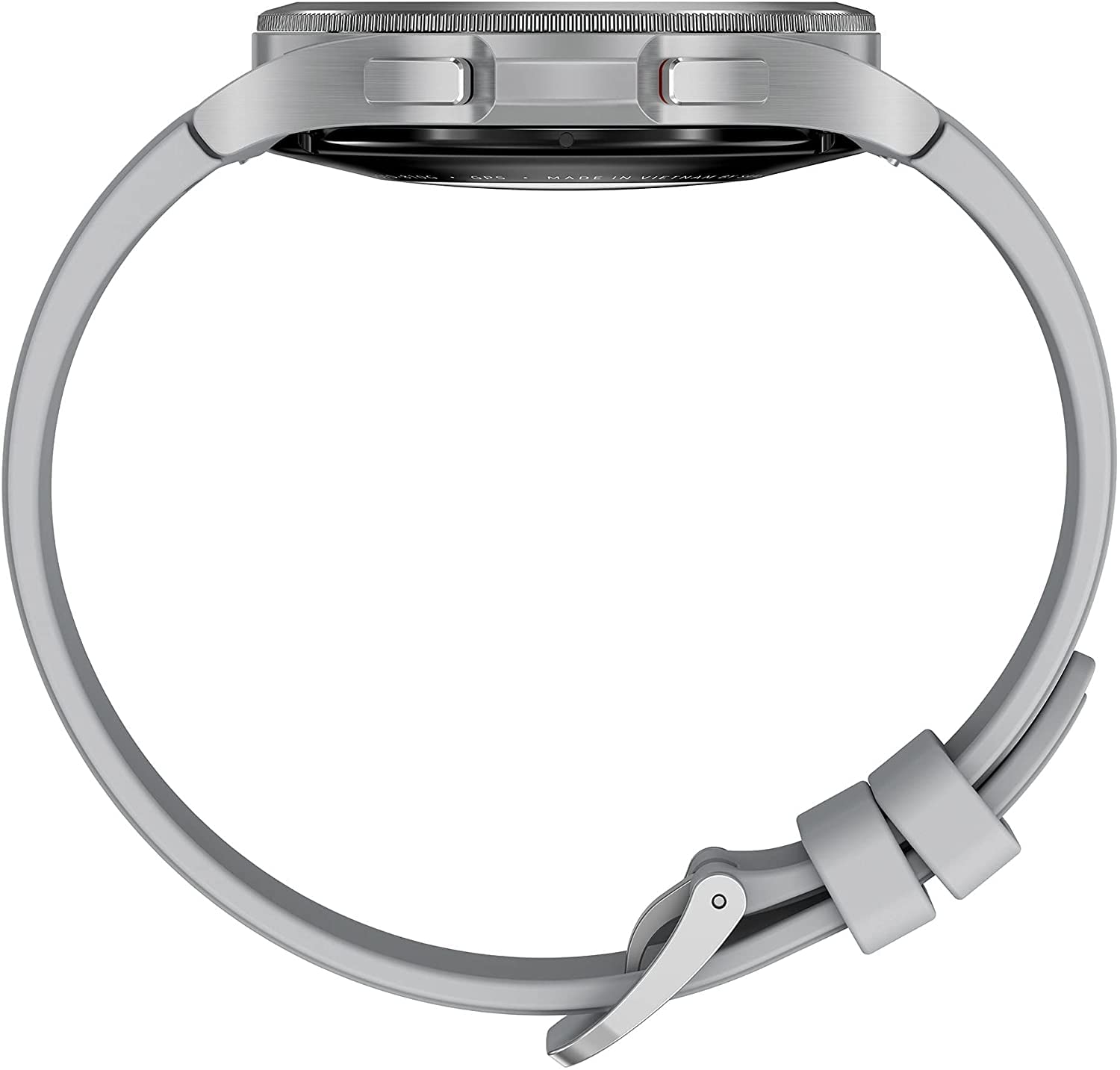 Samsung Galaxy Watch4 Classic BT 46mm SmartWatch Acciaio Inox, Ghiera Rotante, Monitoraggio Benessere, Fitness Tracker, Colore Argento