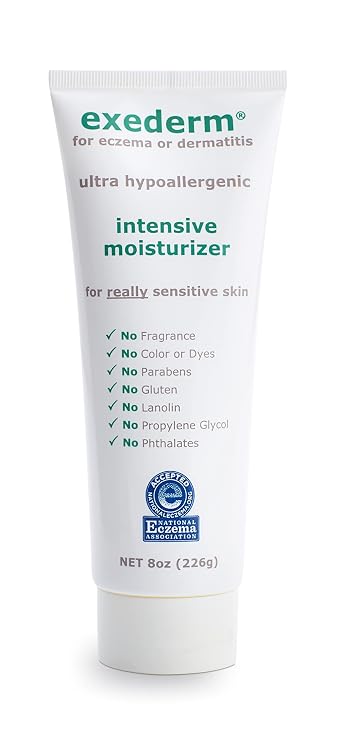 Exederm Intensive Daily Moisturizer for Eczema & Dermatitis (8oz)