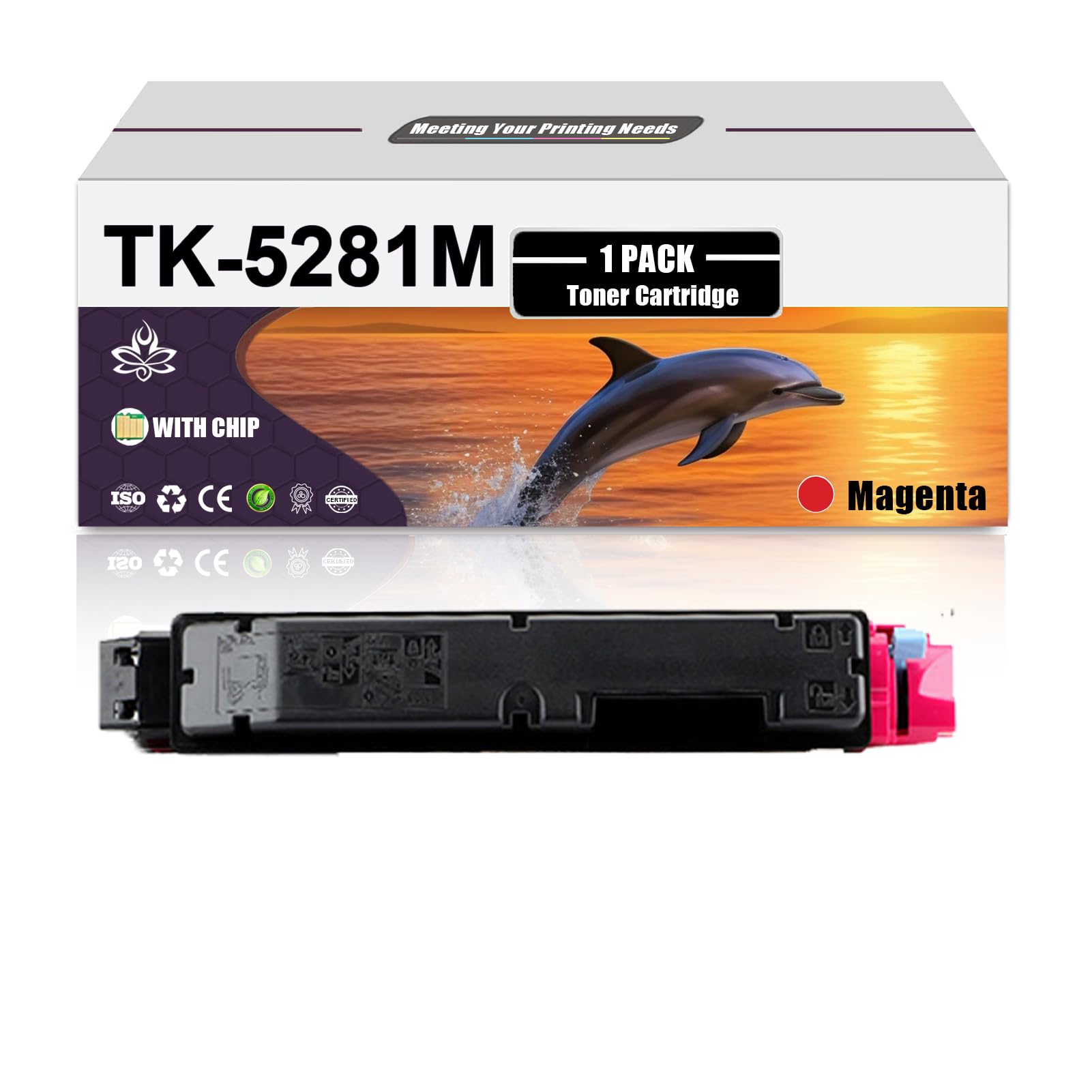 Amazon.com: ADFZAT TK5281 Toner Cartridges Compatible for Kyocera  