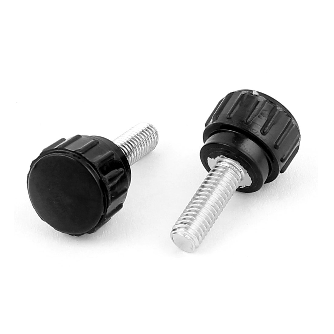 sourcing map M5 x 10mm Filetage mâle Bouton serrage Molette