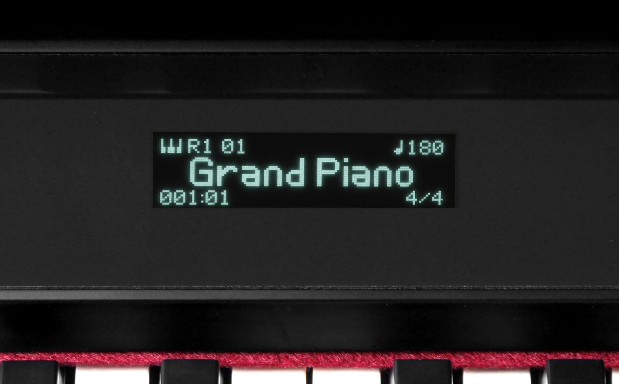 Classic Cantabile UP-1Plus SM Pianoforte Elettrico Verticale Nero Opaco | Tastiera composita con tasti Ivory-Touch riempiti in legno massello, 88 tasti pesati con tastiera Graded Hammer, 7 1/4 ottave