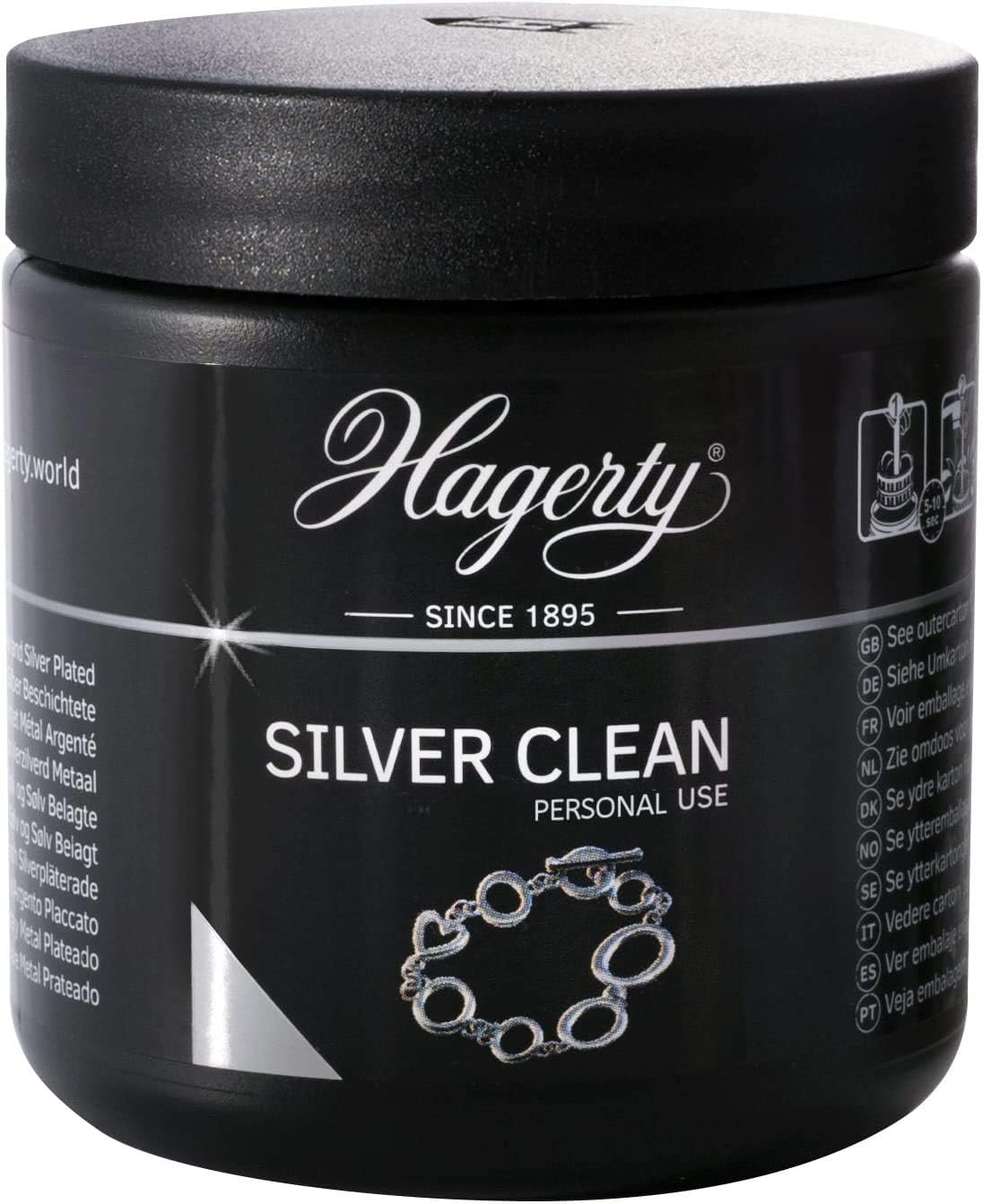 Hagerty シルバー クリーン パーソナル 170ml - A116074。