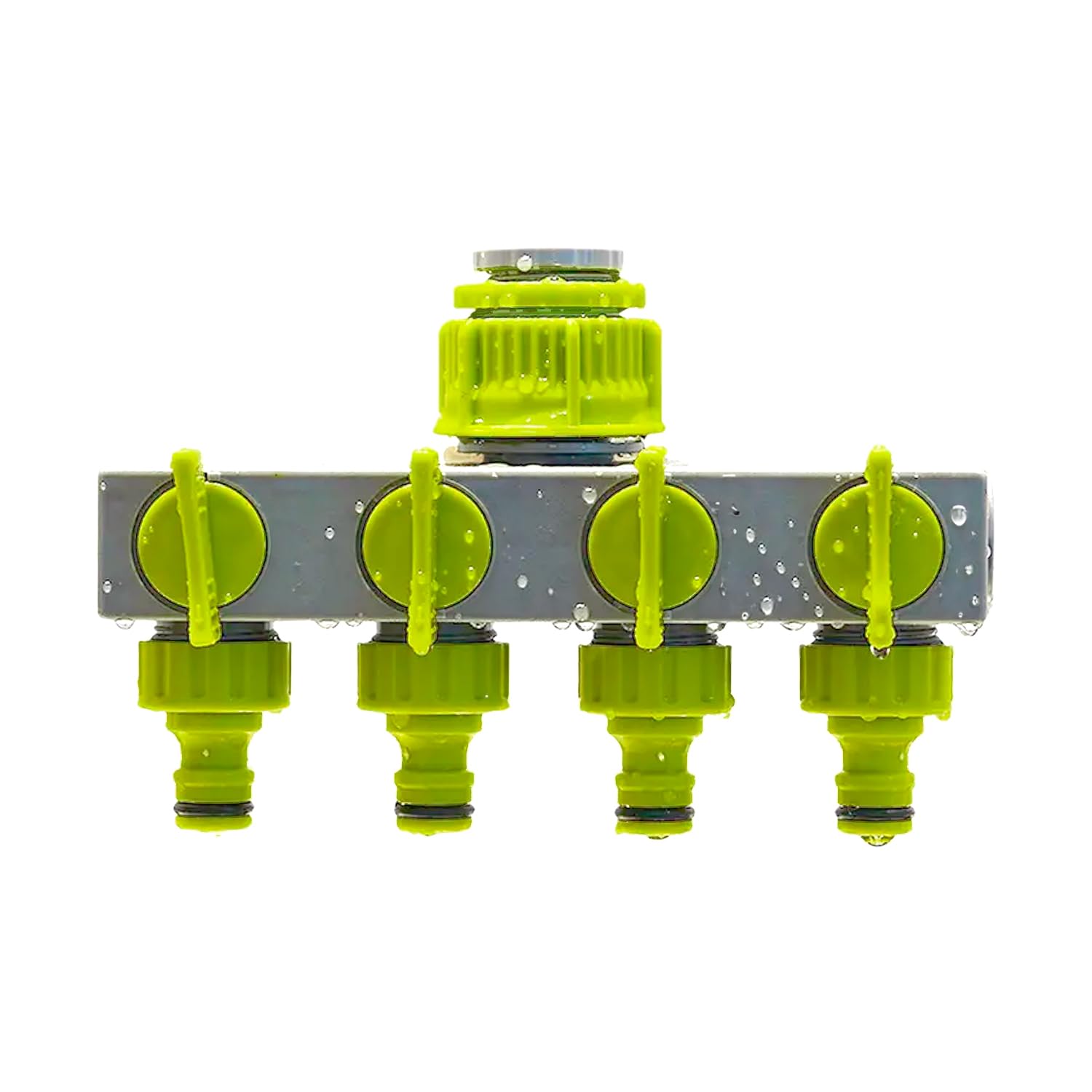 Testa Rubinetto Automatica in Ottone F3/4 con Riduzione a 1/2 | Attacco Universale per Irrigazione | Robusta, Stagna e Pronta all'Uso | AROZ
