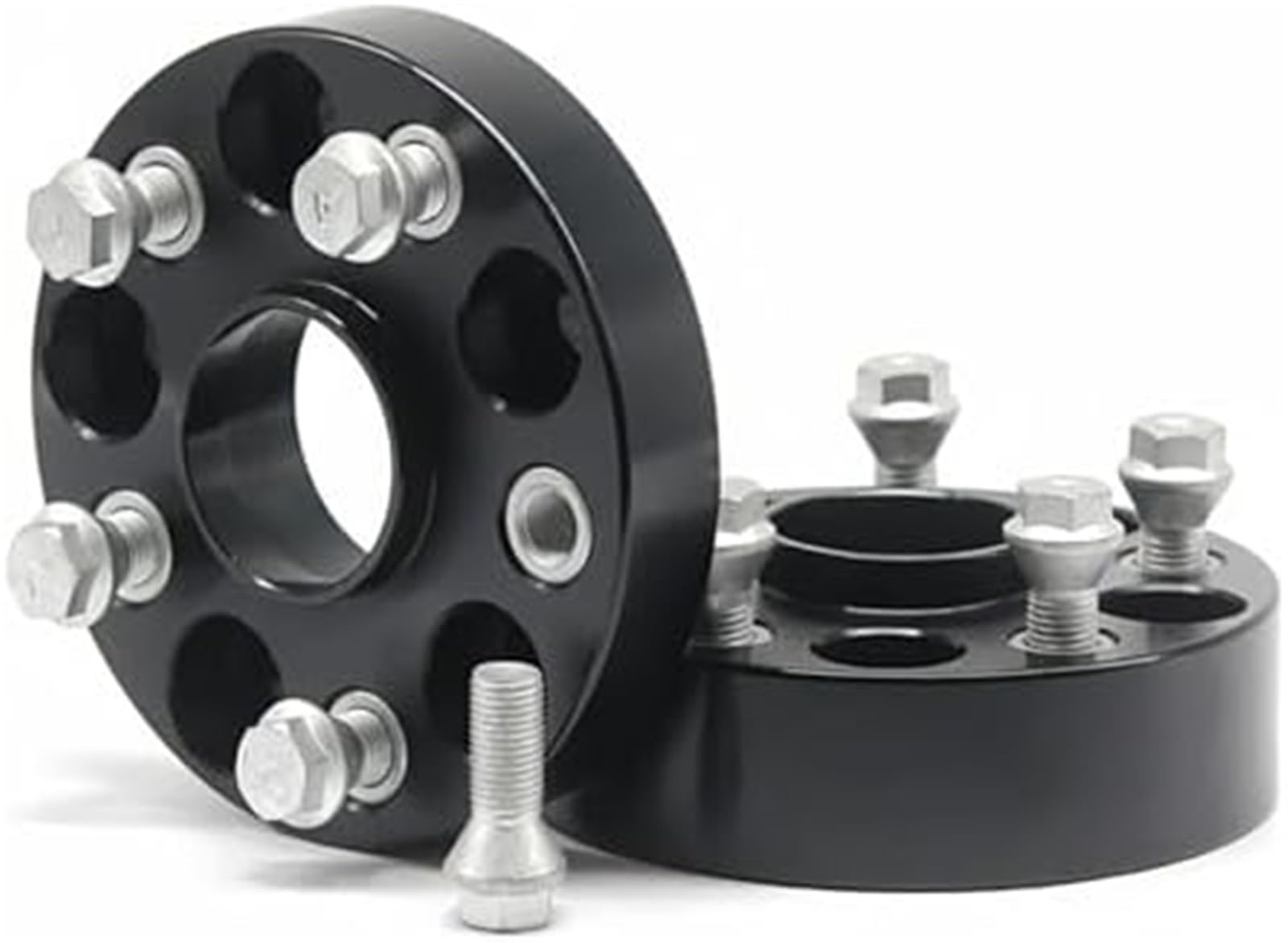 Adaptery dla kół 2 szt. Adapter 25Mm Pcd 5X112 Cb 66,6Mm Śruby