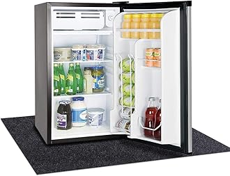 Under Beverage Refrigerators Mat,Slip Resistant,Absorb Water,Protects Floor from Water,and Spills,Slip Resistant and Waterproof(Refrigerators Mat:36inches x 60inches)
