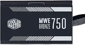 FONTE COOLER MASTER MWE 750W - 80 PLUS BRONZE V2- MPE-7501-ACAAB-BR