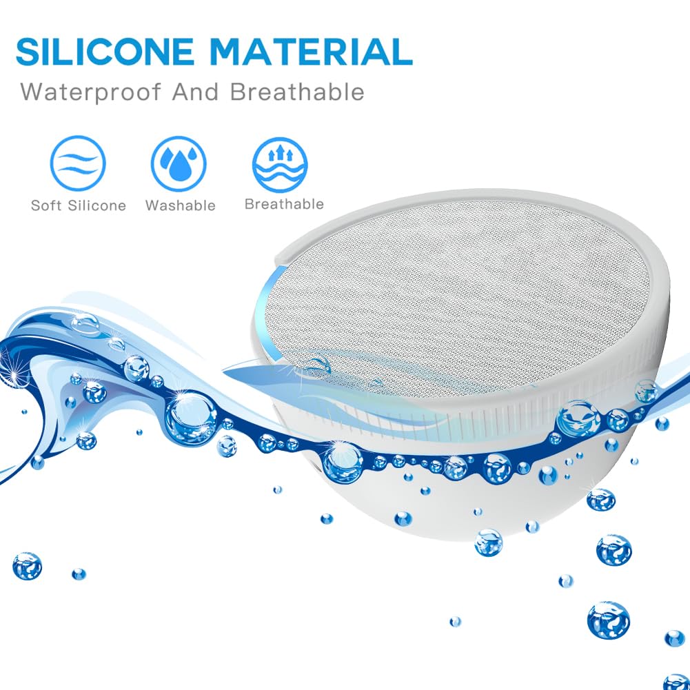 Coque De Protection En Silicone Pour Enceinte Connectée (type Echo Pop) - Anti-dérapante, Anti-poussière - Plusieurs Coloris