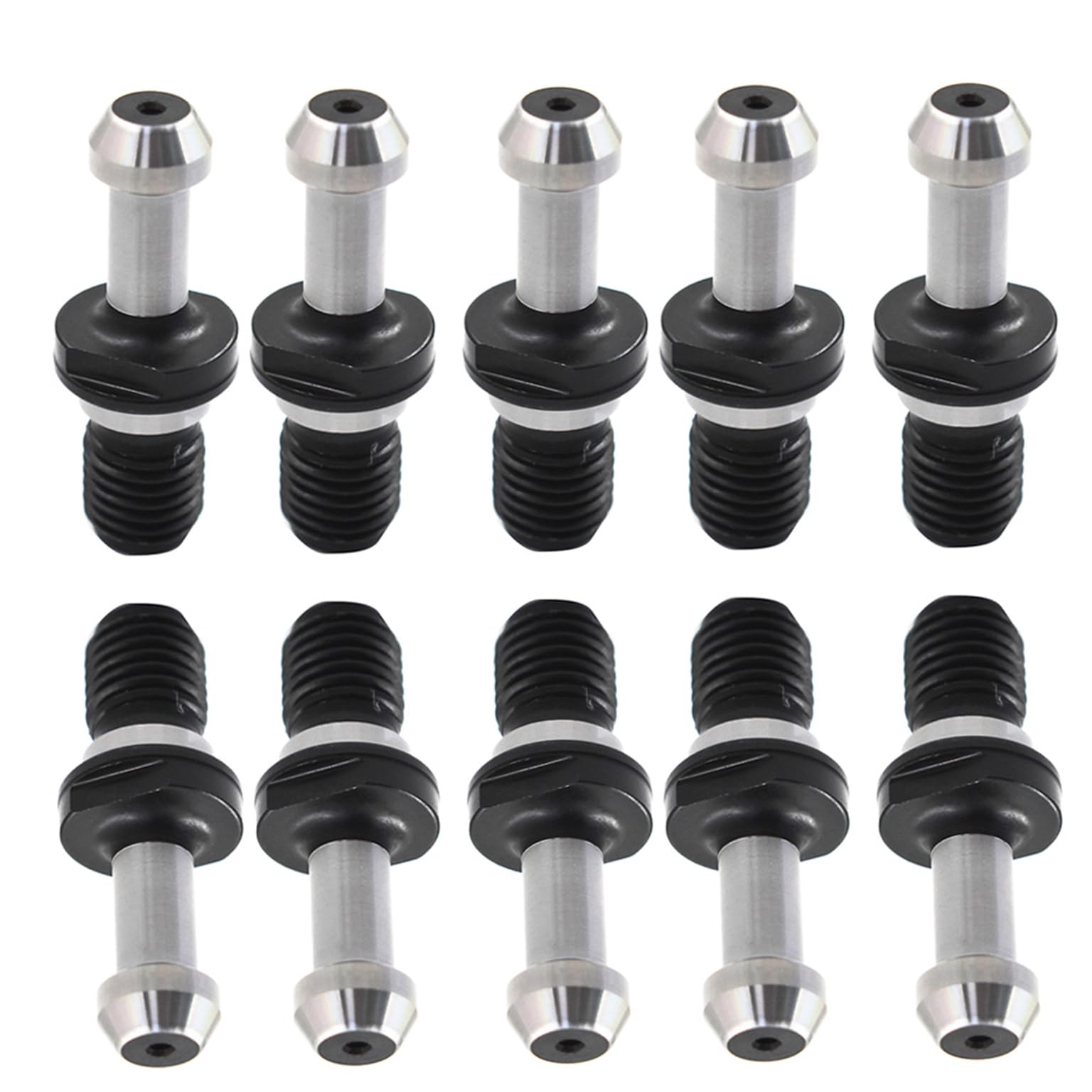 mitoharet 10PCS BT40 60° 0.589in Pull Stud Fixed Knobs for CNC Machining Machines