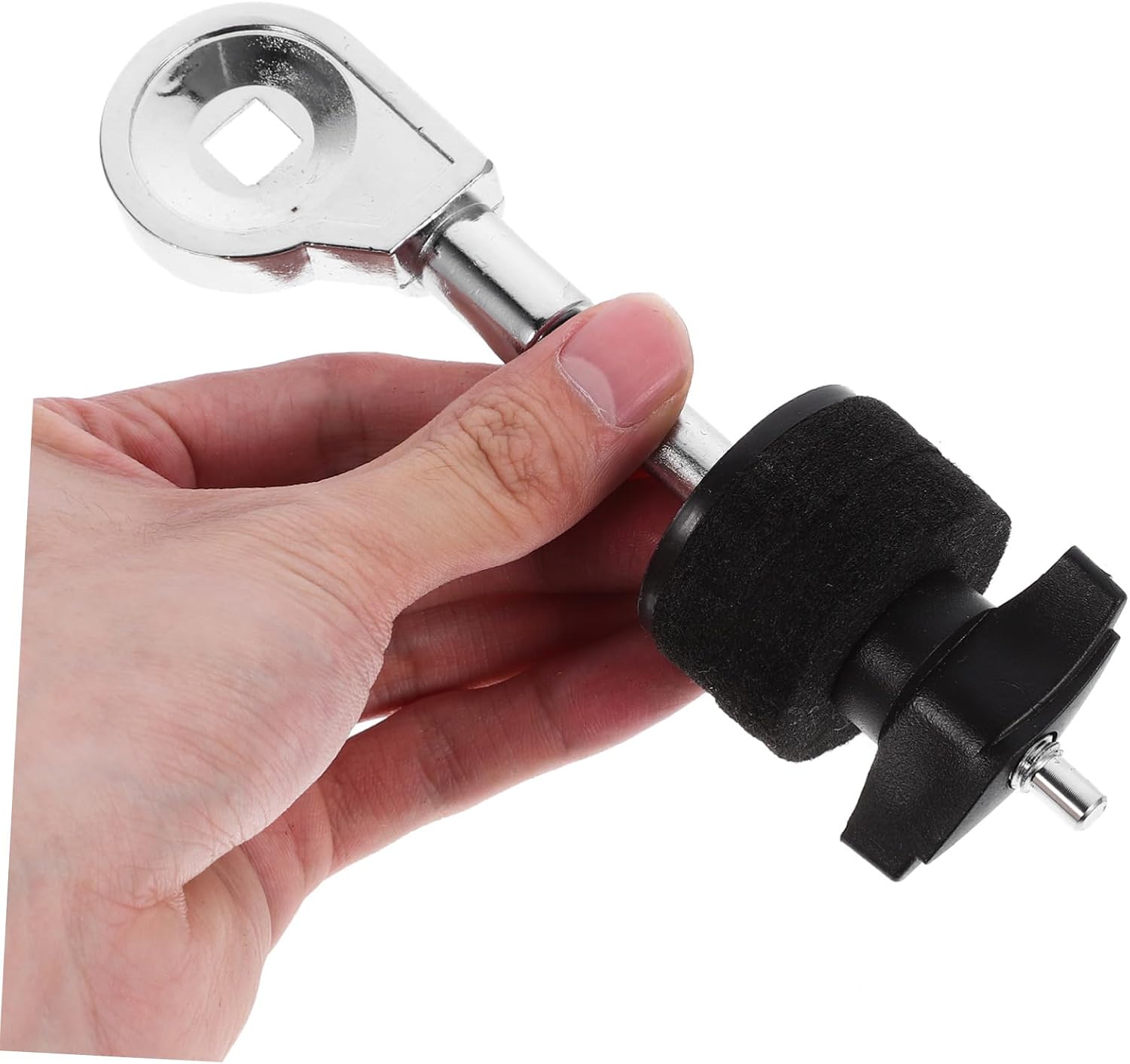 Toyvian Mini Cymbal Arm Stand Cymbal Stacker Hardware Drum Kit Hardware Percussion Instrument Accessory Percussion Instrument Part Drum Kit Cymbal Stacker Attachment Cymbal Hardware