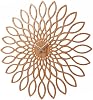 Karlsson Sunflower MDF Wood Finish Wall Clock
