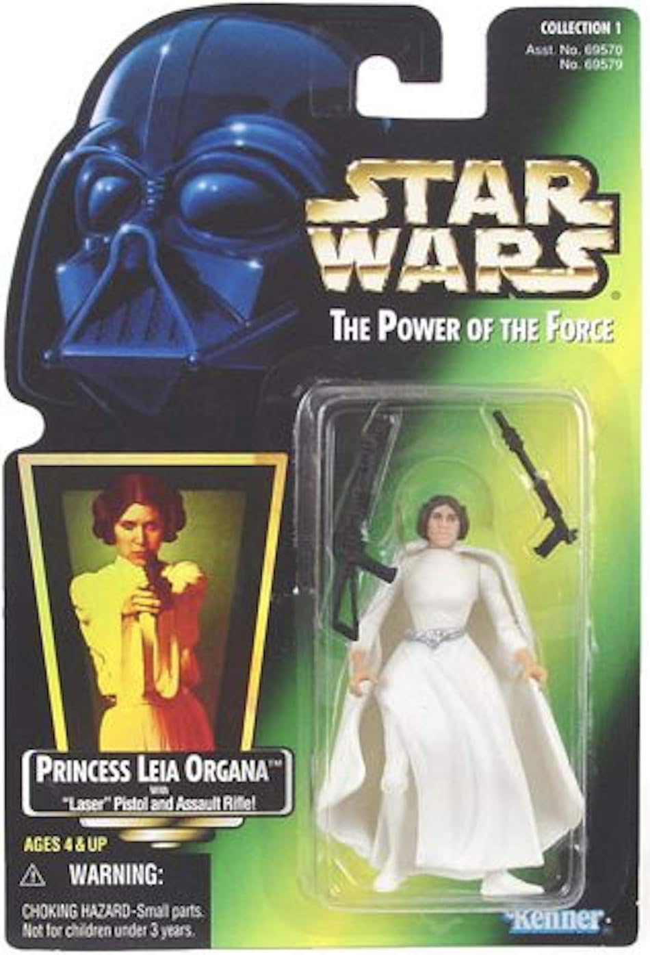 Princess Leia Organa in Hoth Gear - Power of the Force 3.75 inch Action Figure