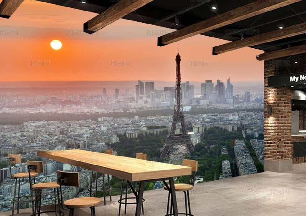Papier peint intissé architecture Tour Eiffel poster géant 400x280cm