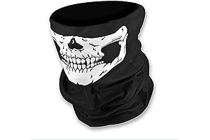 Halloween Skeleton Mask - Creepiest Skull Bandana for Masquerade Festivities