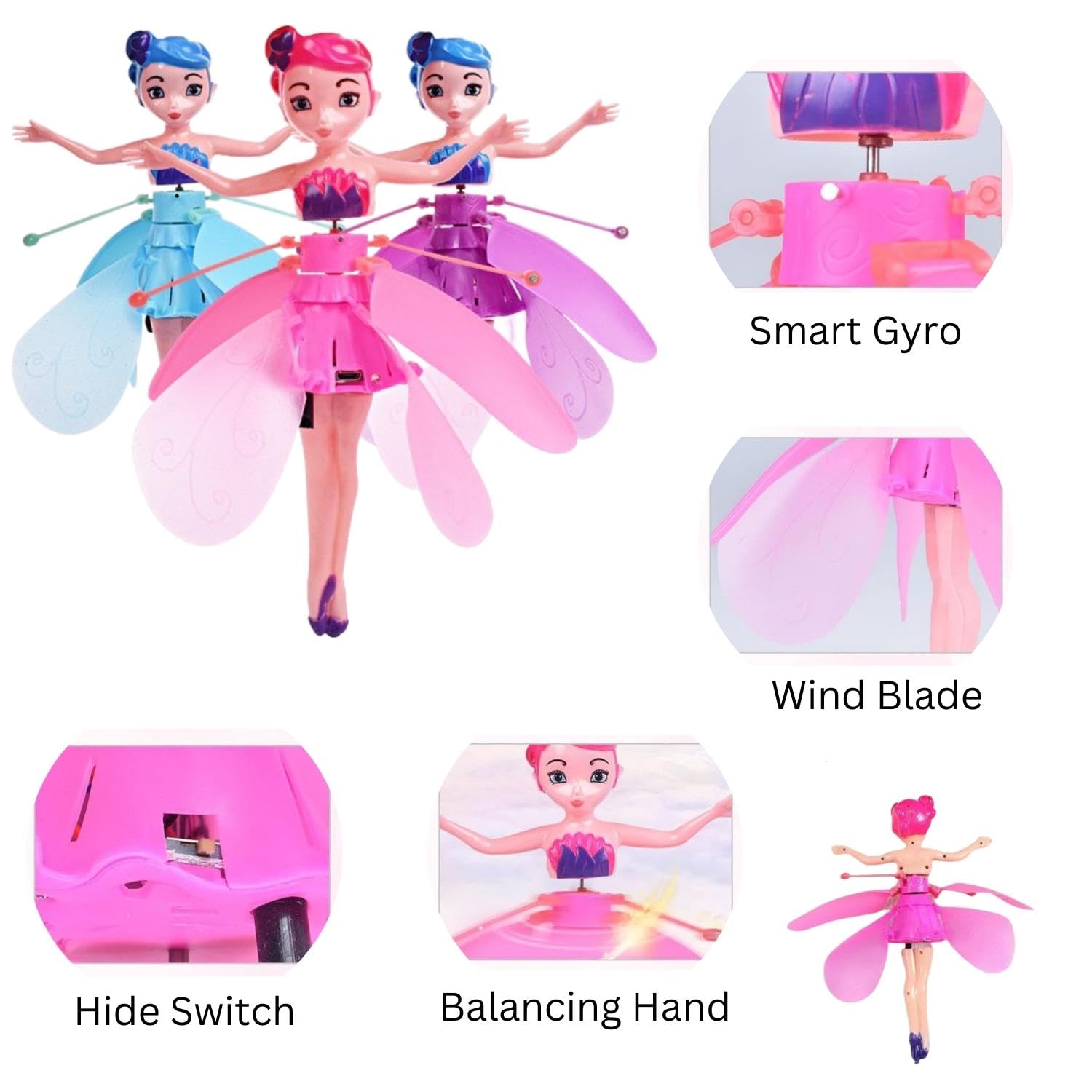 Sale nowsparkle flying fairy toy Factory Sale