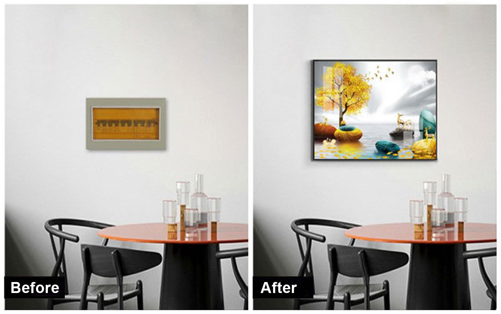 Elektroverteiler-Abdeckung Schwarz - Dekorative Verkleidung Für Sicherungskästen