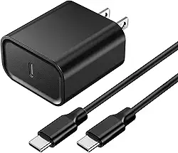 Carregador rápido USB C de substituição de 18 W para celular Samsung Galaxy A55 A35 A25 5G A15 A05s A05 SM-A556/A356/A256/A156 com cabo adaptador de alimentação tipo C de 1,5 m