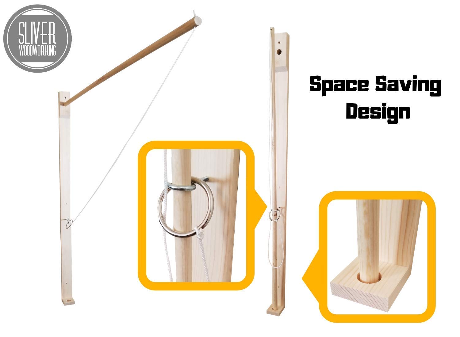 Ring Swing Hook Game - Indoor or Yard games, Ring and Hook Game