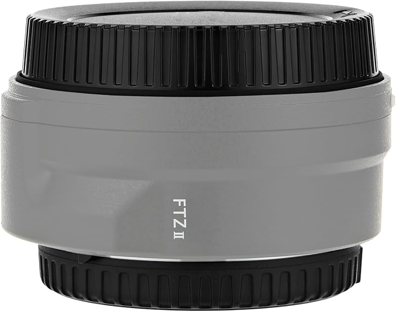 Front Lens Cap + Rear Cap Cover Compatible with Nikon FTZ II Mount Adapter | Compatible with Nikon ZR Z50II Z6III Z6II Z7II Z5II Z50 Z30 Z9 Z8 Z6 Z6 II Z7 Z7 II Z5 Z fc,HUIPUXIANG[1+1 Pack]