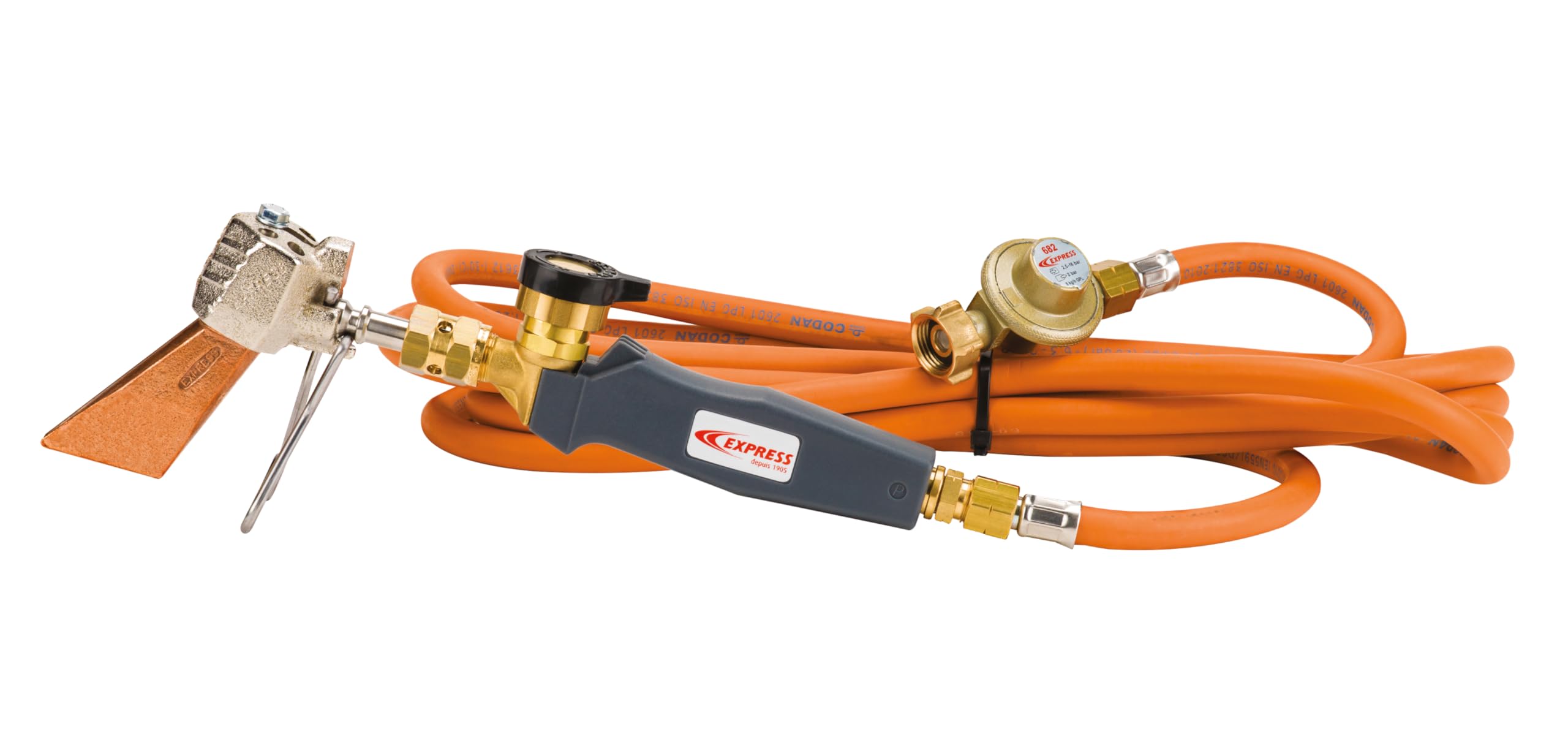 Ready To Use Roofing Pack Including 1 Lance With Purlin Ref 4679 1 Handle Ref. 602 With Rotating Connector 4.75 M Hose Ref. 963/5 1 Regulator 2 - View #2