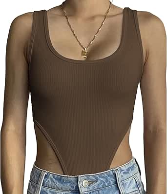 SHEKINI Body In Pizzo Elegante Scollo A V - Maniche Corte, Bottom Con Chiusura Automatica, Top Casual Sexy Per Donne - 2