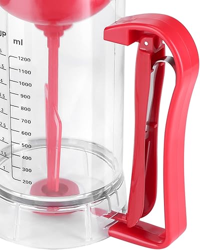 Miniatura 7 de Dispensador de masa para panqueques, mezclador eléctrico de masa para magdalenas, máquina inalámbrica para hacer gofres, crepes, pasteles y