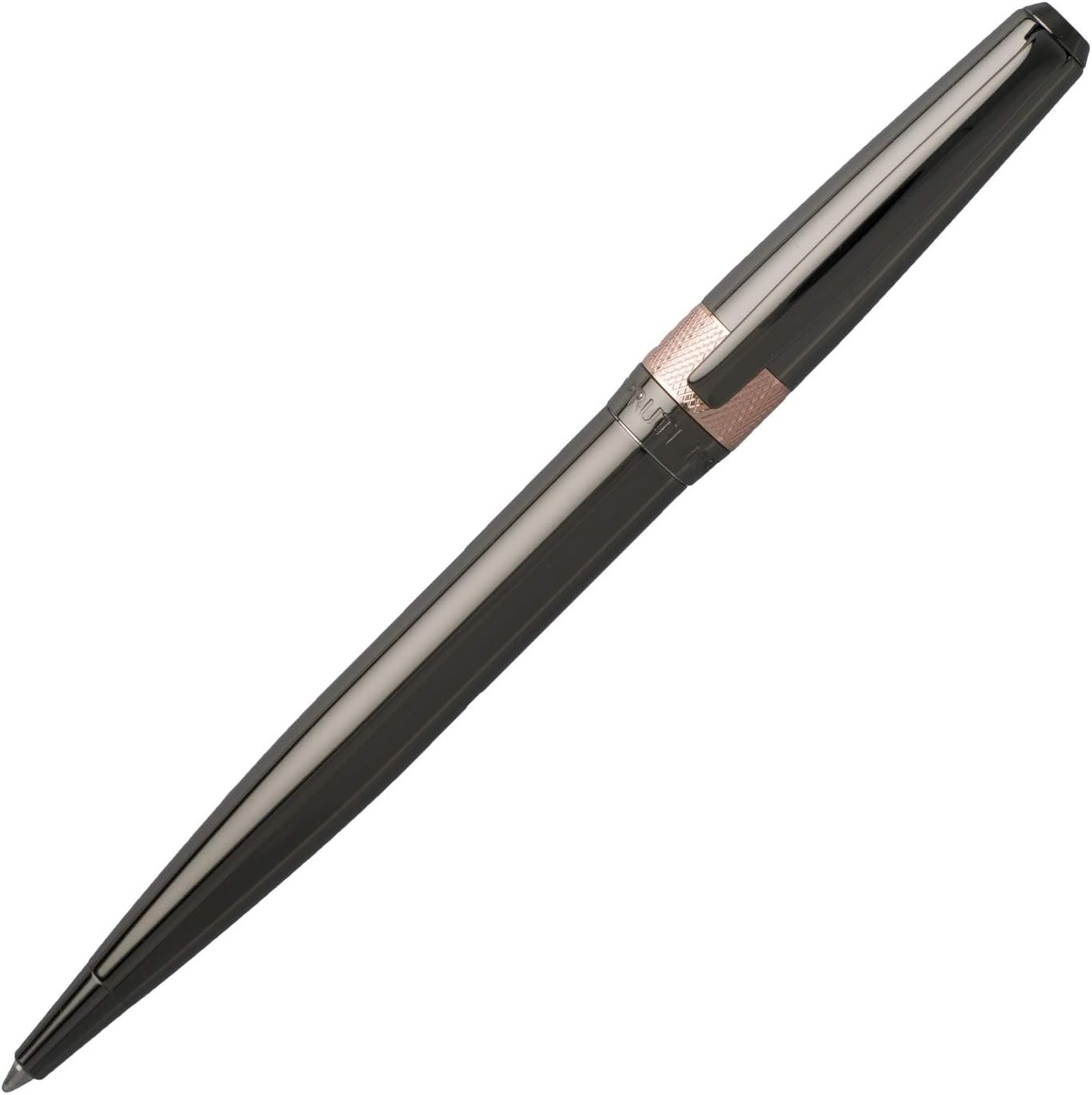 Cerruti 1881 Canal Ballpoint Pen - Dark Chrome - NSW8414D